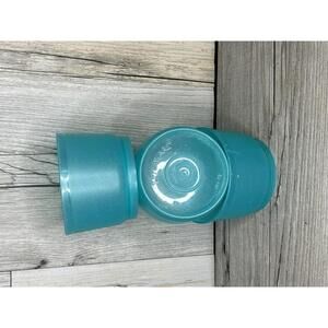 Vintage Tupperware Turquoise Measuring Cups - Set of 3